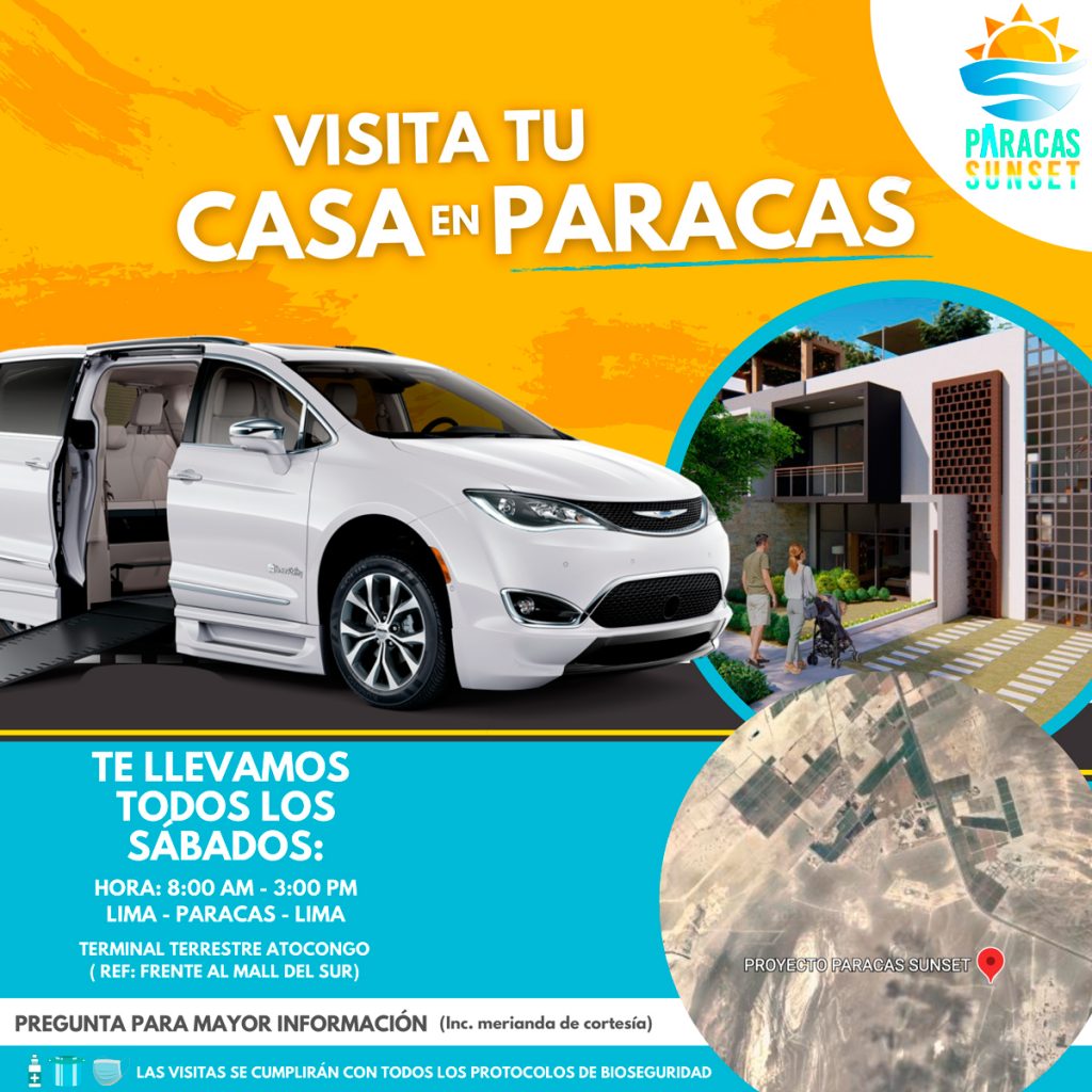 Terrenos y Lotes Residenciales en Paracas